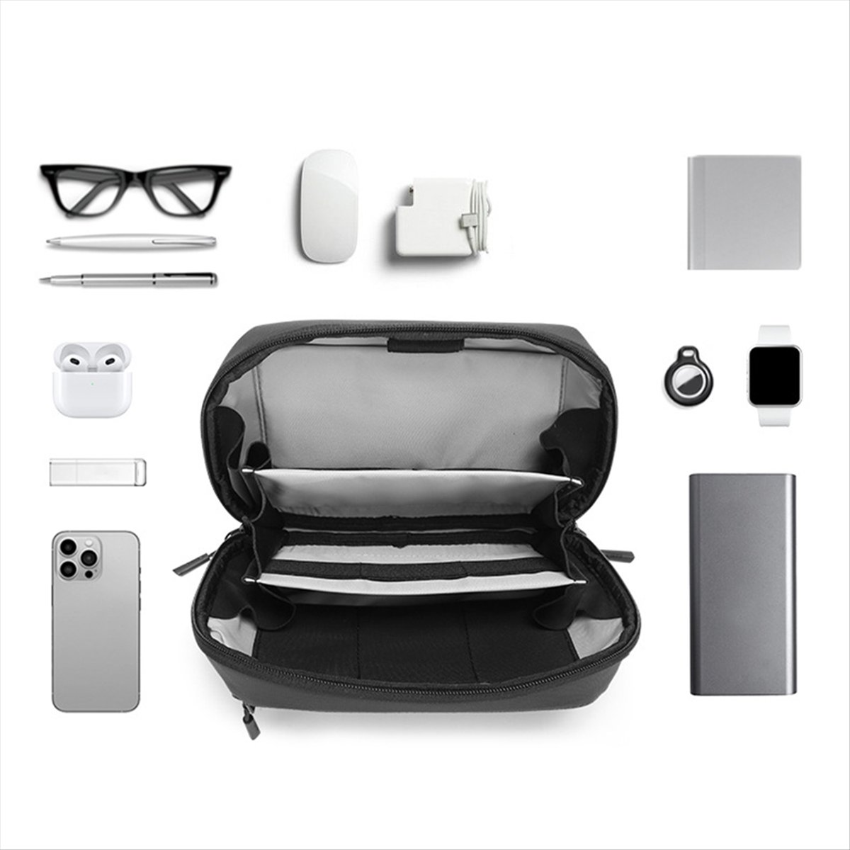 Tech Accessories Case - ☶ ❈ ＊ ♥ AC1579-Tas Teknologi