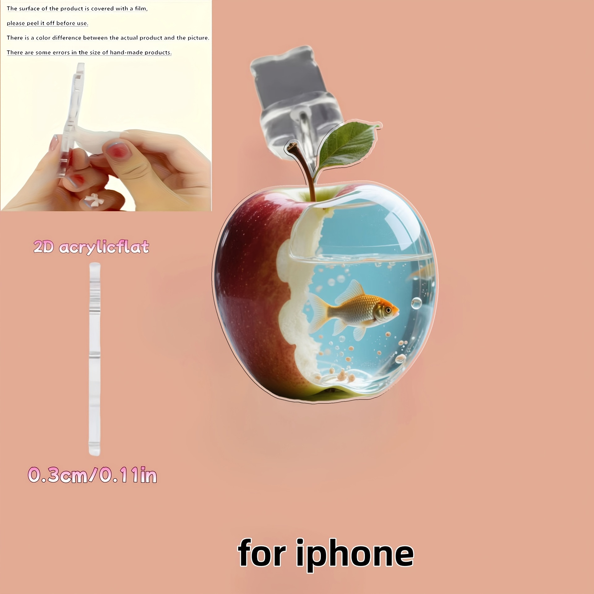 Mobile Tech Accessories - Penutup Debu Ponsel Aksesori Ponsel Ikan