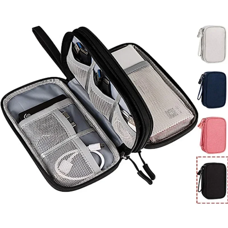 Tech Accessories Case - Tas Kabel Perjalanan, Kantong Penyimpanan Digital