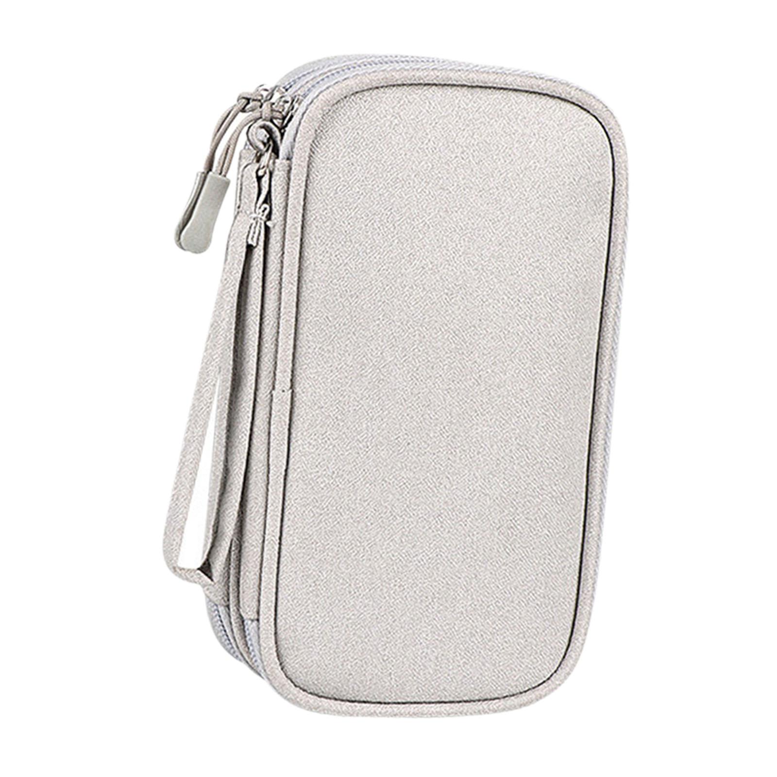 Tech Accessories Travel Organizer Pouch - Tas Penyimpan Kabel Perjalanan, Tempat Penyimpanan