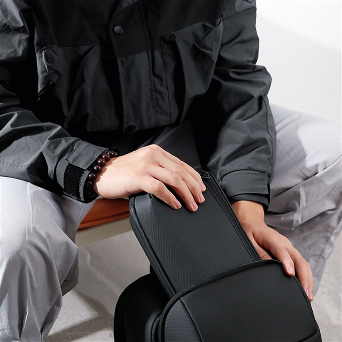 ☶ ❈ ＊ ♥ AC1579-Tas Teknologi T - Tech Accessories Case ulasan dan harga