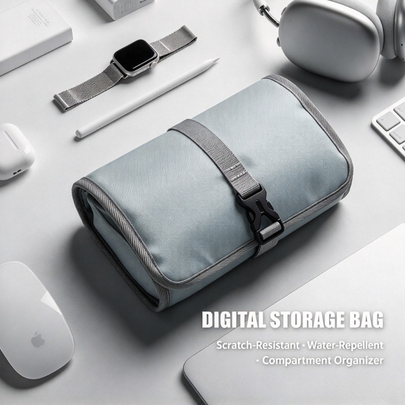 Tas Organizer Kabel Berkapasit - Tech Accessories Travel Organizer Pouch ulasan dan harga