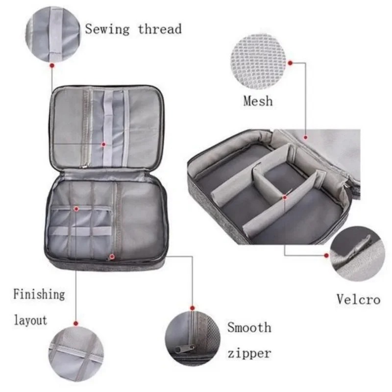 Tas Organizer Elektronik untuk - Tech Accessories Case ulasan dan harga