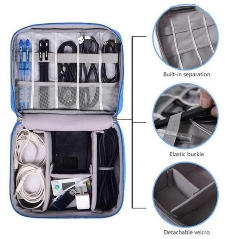 Tas Organizer Elektronik untuk - Tech Accessories Case ulasan dan harga