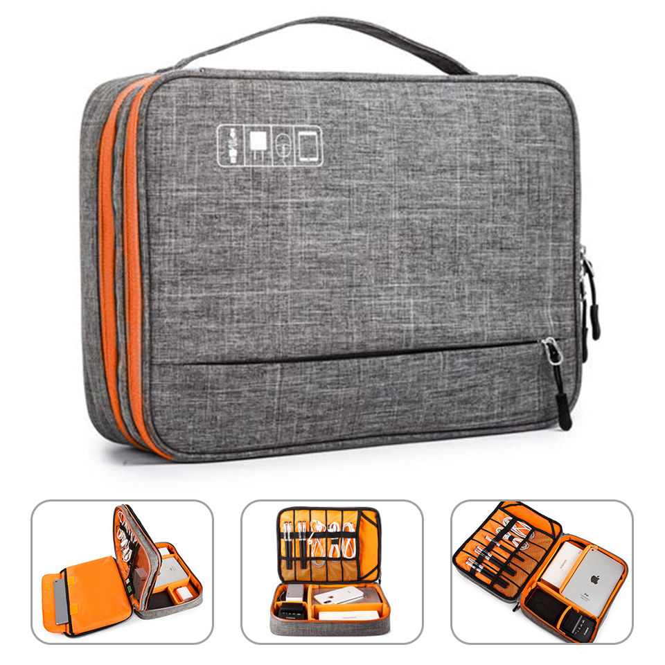 Tas Game Aksesori Elektronik L - Tech Accessories Case ulasan dan harga