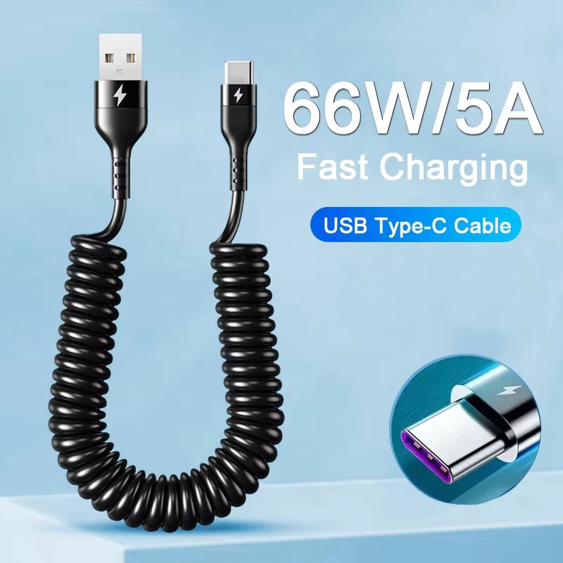 Kabel Data Teleskopik USB Type - Mobile Tech Accessories ulasan dan harga