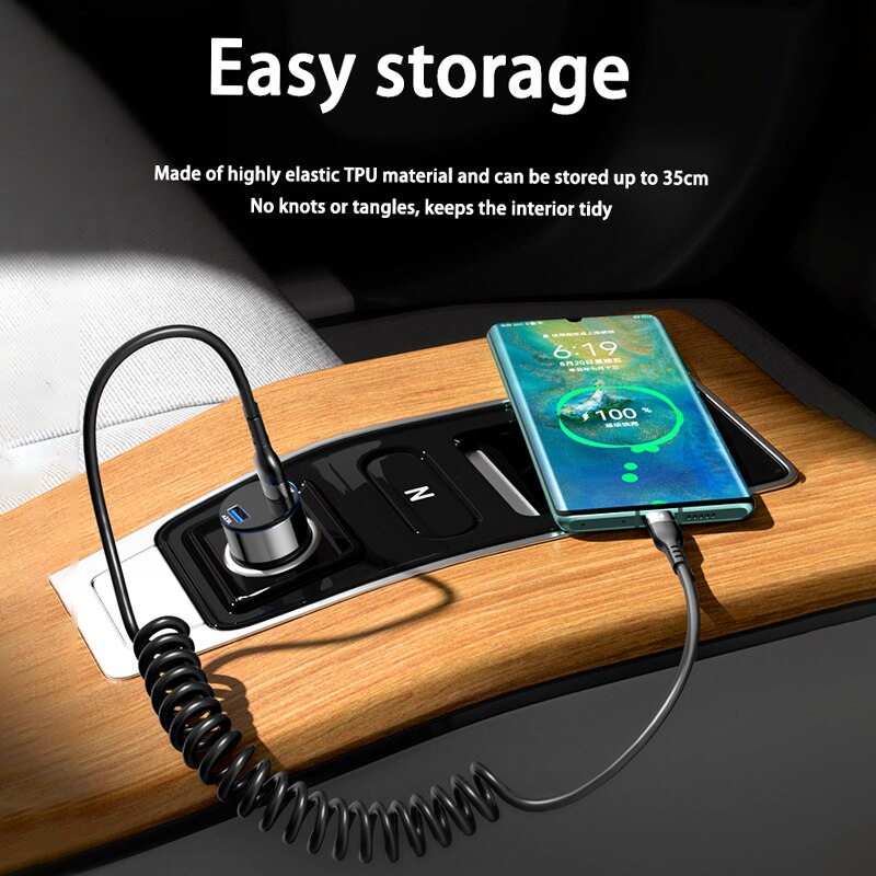 Kabel Data Teleskopik USB Type - Mobile Tech Accessories ulasan dan harga
