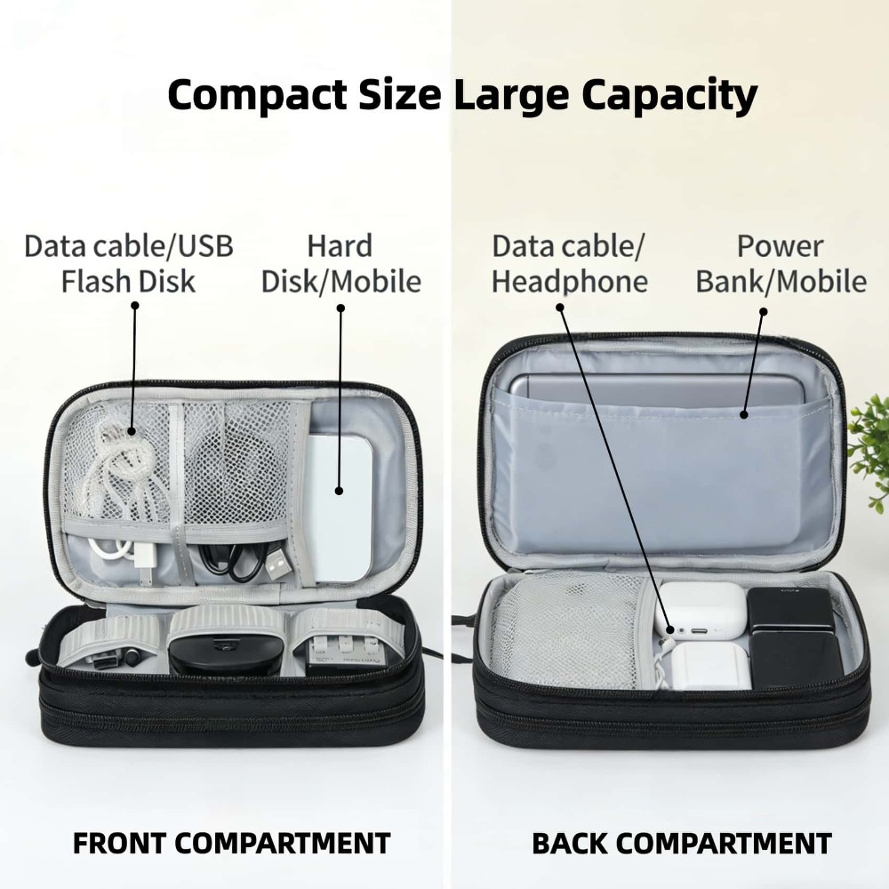 Kotak Organizer Elektronik Por - Tech Accessories Case ulasan dan harga